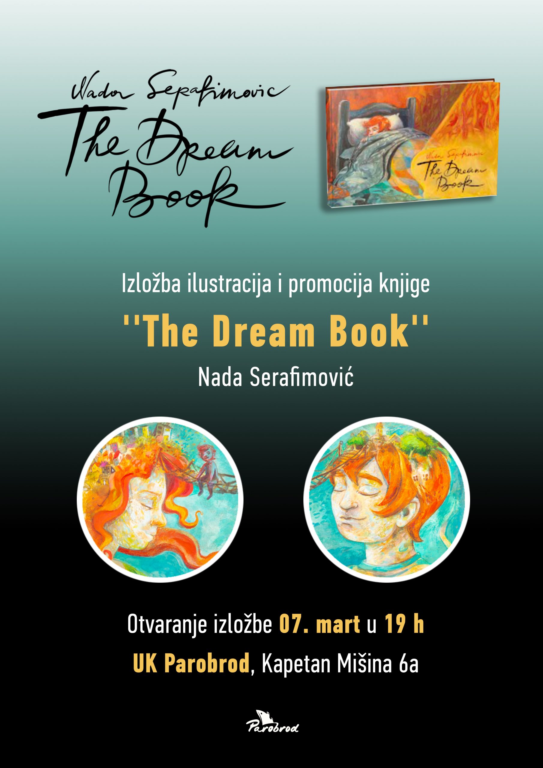 Изложба илустрација и промоција књиге “The Dream Book”